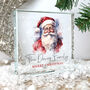 Personalised Any Message Traditional Santa Crystal Token, thumbnail 1 of 6