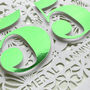 Personalised Emerald 55th Wedding Anniversary Card, thumbnail 3 of 4
