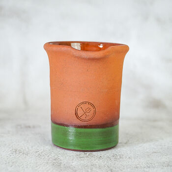 Terracotta Pottery Toothbrush Storage Pot, 4 of 7