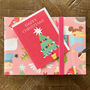 Mini Happy Christmas Tree Card, thumbnail 1 of 5
