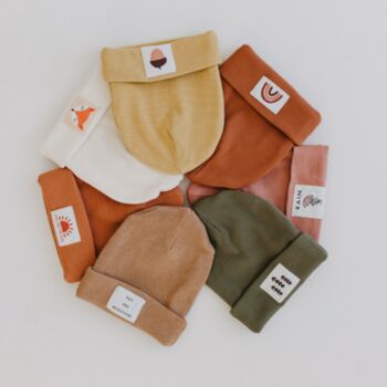 Children's Unisex Hat Beanie Baby Gift Cotton, 7 of 9