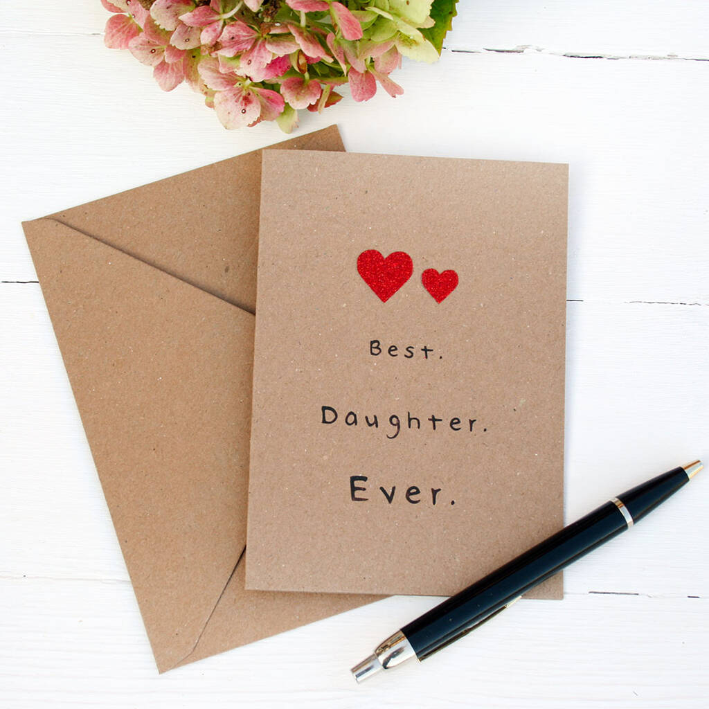 Best Daughter Ever Card, 1 of 3