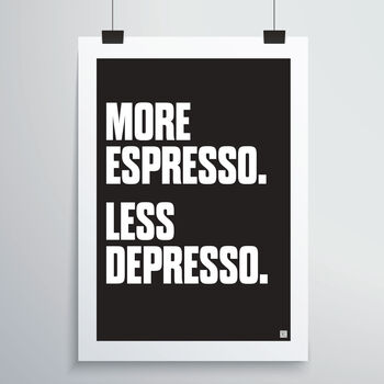 More Espresso Print, 4 of 4