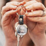 New Baby Personalised Photo And Message Keyring, thumbnail 1 of 3