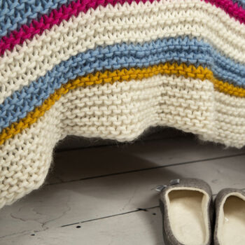 Mia Blanket Knitting Kit, 4 of 7