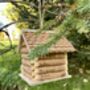 Cork Bird House Feeder Tree Hanging Bird Box, thumbnail 8 of 11