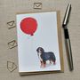 Personalised Bernese Mountain Dog Birthday Card, thumbnail 1 of 5