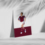 Paolo Di Canio West Ham Poster, thumbnail 2 of 3