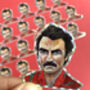 Tom Selleck Holographic Sticker, thumbnail 1 of 5