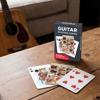 Guitar Playing Cards, 5 of 5
