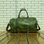 Zip Front Leather Duffel, thumbnail 12 of 12
