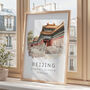 Beijing Illustrated Destination Travel Art Print, thumbnail 2 of 7