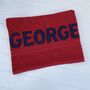Personalised Towels With Appliqued Letters, thumbnail 7 of 8