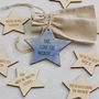 I Love You Because Personalised Star Tokens For Him, thumbnail 1 of 6