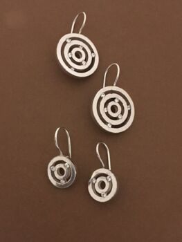 Mini Aim Earrings, 2 of 3