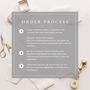 Custom Foil Stickers For Wedding Invitation Envelopes And Favours Contemporary, thumbnail 11 of 12