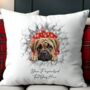 Personalised Christmas Bullmastiff Break Through, thumbnail 5 of 10