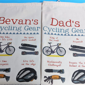 Personalised Cycling Story Sack, 8 of 12