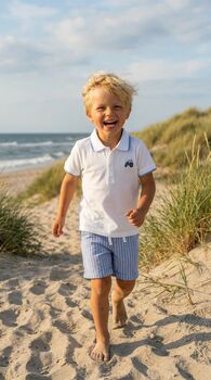 Edward Blue Stripe Shorts, 8 of 8