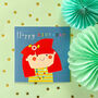 Flower Girl Happy Birthday Card, thumbnail 3 of 5
