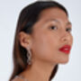 Volcan Drop Earrings, thumbnail 2 of 3