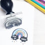 Personalised Rainbow Stamp, thumbnail 2 of 3