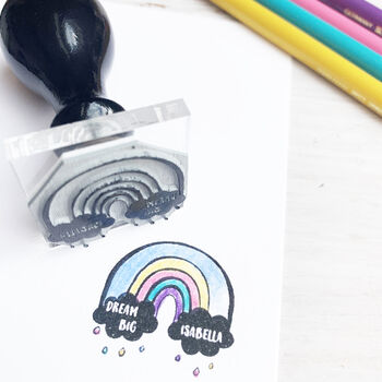 Personalised Rainbow Stamp, 2 of 3