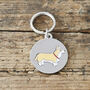 Corgi Dog ID Name Tag, thumbnail 2 of 9