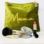Personalised Velvet Make Up Bag, thumbnail 2 of 9