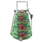 Hand Painted Tiffin Lunch Box Vintage Floral, thumbnail 6 of 7