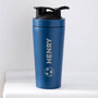 Personalised Football Name Protein Shaker Bottle, thumbnail 3 of 7