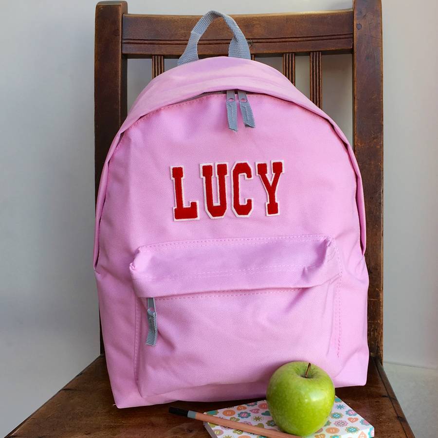 Personalised School Backpack Assorted Colours, 1 of 11