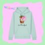 Organic Cotton Slogan Hoodie For Iced Coffee Lover, thumbnail 3 of 4