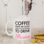 Personalised Prosecco Mug 'Acceptable To Drink', thumbnail 4 of 6