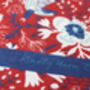 Medium Christmas Furoshiki Fabric Wrap, thumbnail 4 of 6