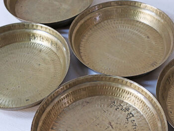 Vintage Brass Plate, 4 of 4