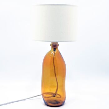 Recycled Blown Glass Lamp | 41cm | Eight Colours, 6 of 12