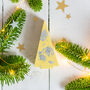 Pastel And Silver Jesmonite Christmas Tree Decoration, thumbnail 10 of 12