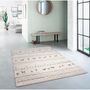 Ethnic Shaggy Cream Rug, thumbnail 2 of 11