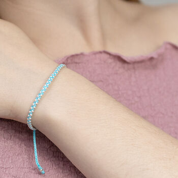Sterling Silver Double Ball Friendship Bracelet, 2 of 12