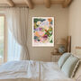 Japanese Ritsurin Garden Floral Art Print, thumbnail 2 of 4