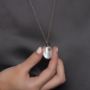 Gold Or Silver Personalised Moonstone Pendant, thumbnail 4 of 8