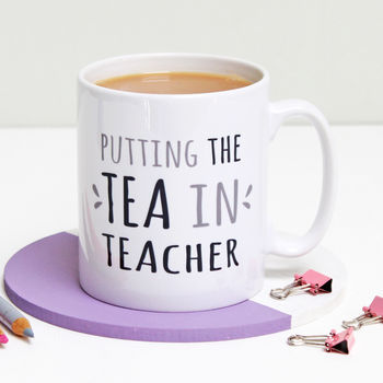 Putting The Tea In Teacher Mug, 4 of 4