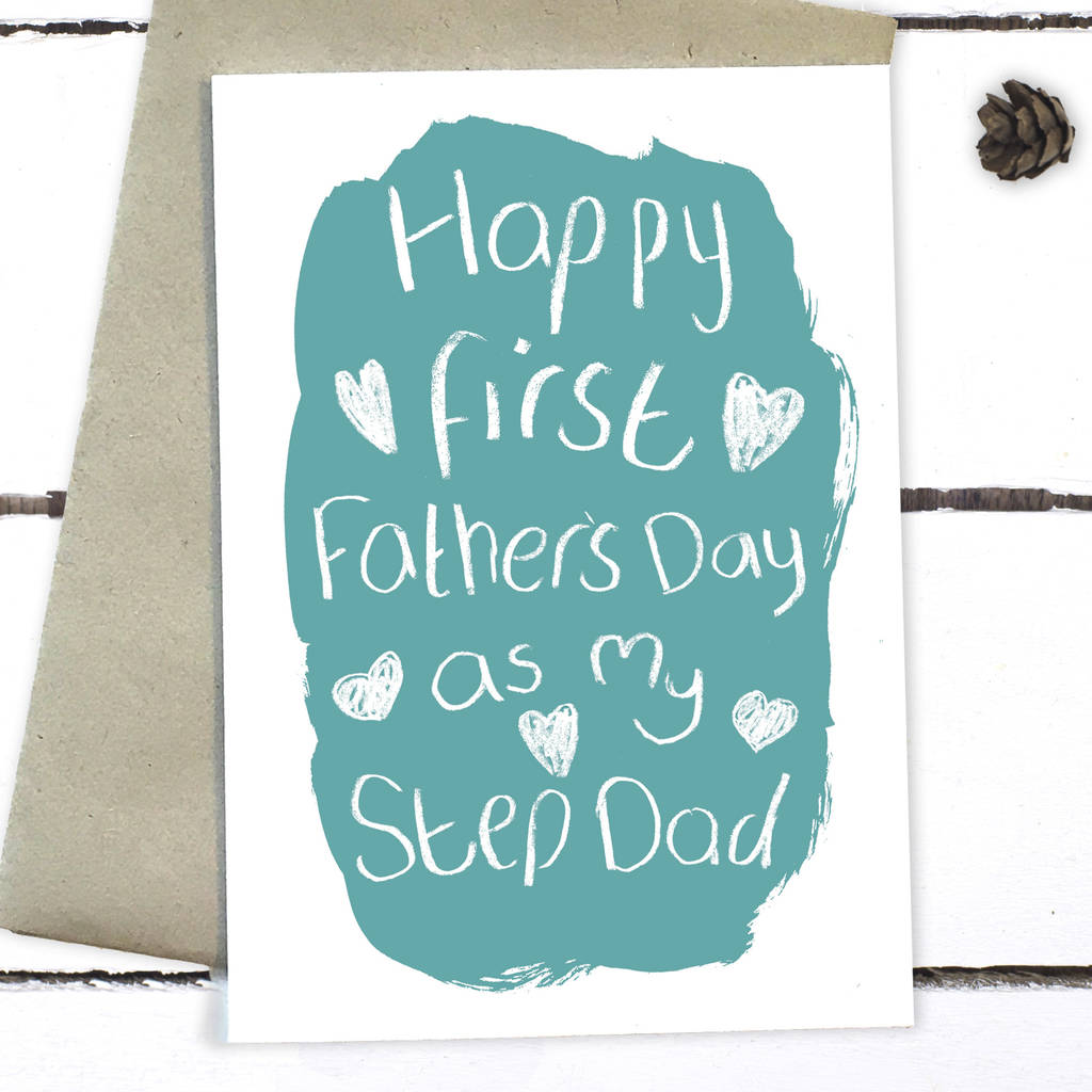 step dad first fathers day