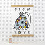 Grow Love Mother Turtle Print, thumbnail 4 of 4