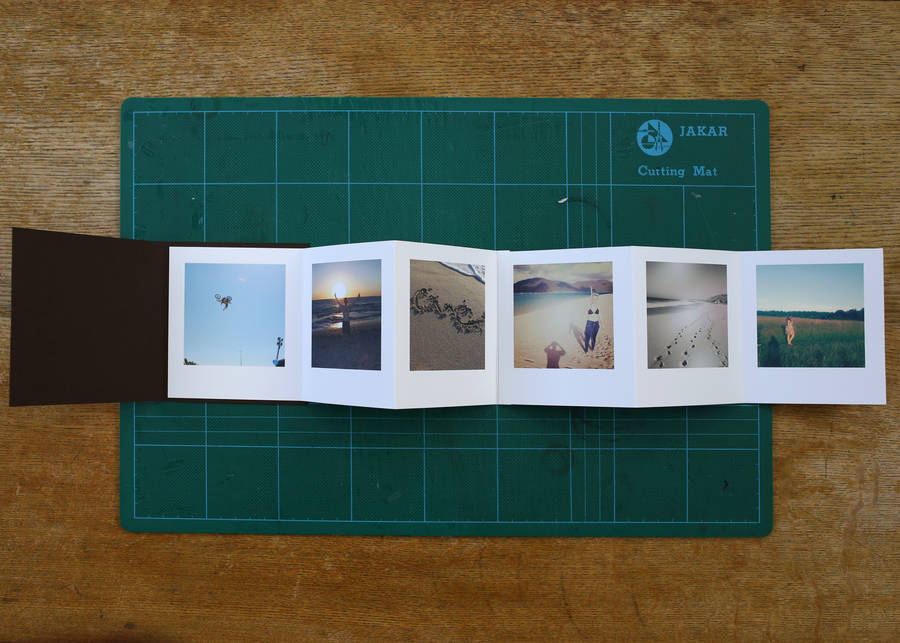 concertina photo book by quotography