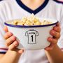 Personalised Football Shirt Children's Enamel Bowl, thumbnail 1 of 4