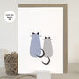 Love Cats Cards For Weddings And Anniversaries, thumbnail 7 of 9