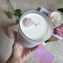 Love | Palo Santo + Rose Scented Crystal Candle, thumbnail 4 of 5