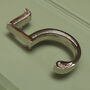 Premium Floating Engraved House Numbers In Nickel Finish, thumbnail 1 of 12